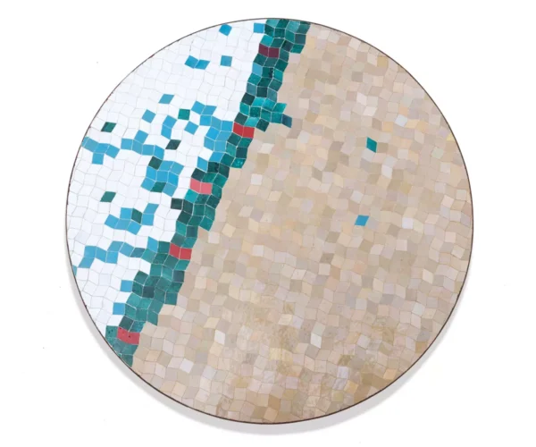 Ligne Ô Vert céladon - gazelle mob Mobilier en mosaïque contemporaine