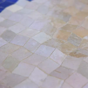 Ligne Ô bleu majorelle - gazelle mob Mobilier en mosaïque contemporaine